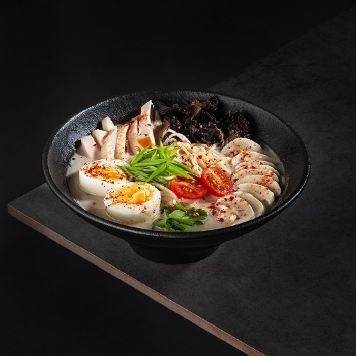 Рамен с креветками