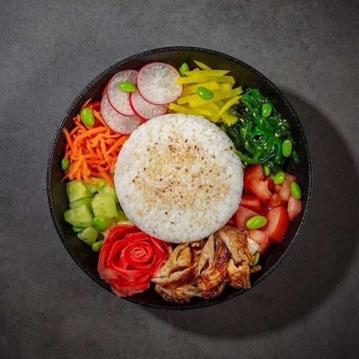 Поке с курицей